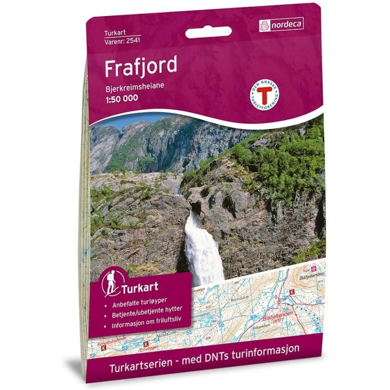 Nordeca Turkart Frafjord-Bjerkreimsheiane 1:50 000 2541 Platou Sport 1
