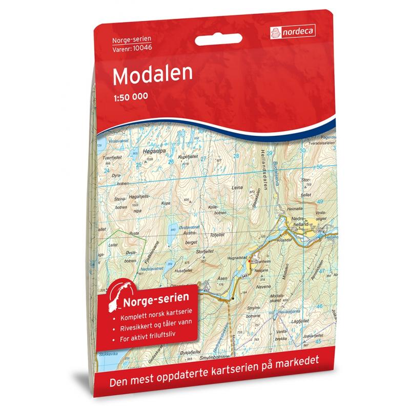 Norge-serien Norge-Serien Modalen 1:50 000 10046 Platou Sport 1