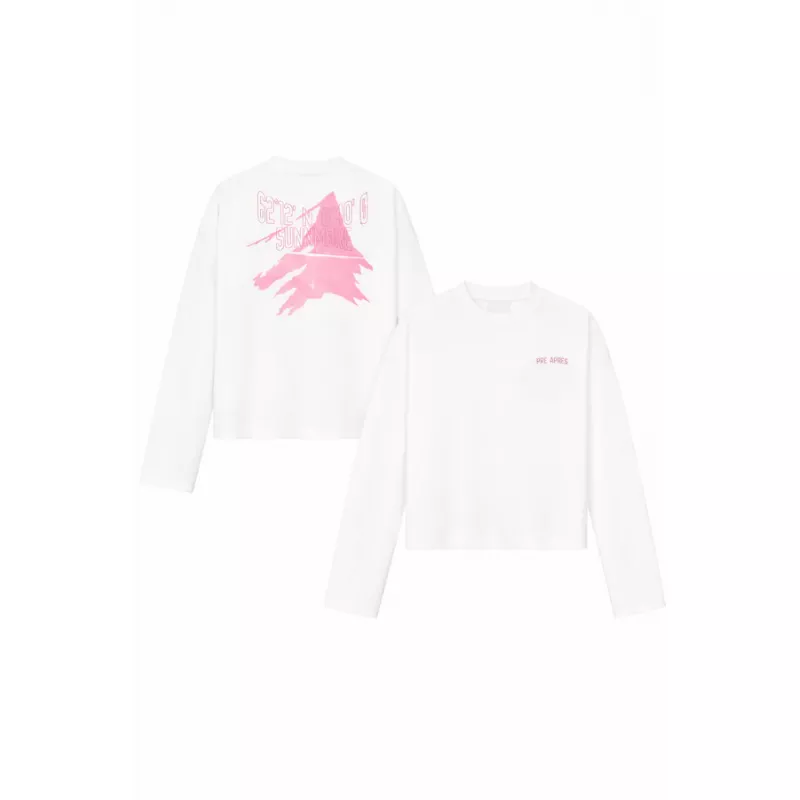 Pre Après Native Long Sleeve Pink/White