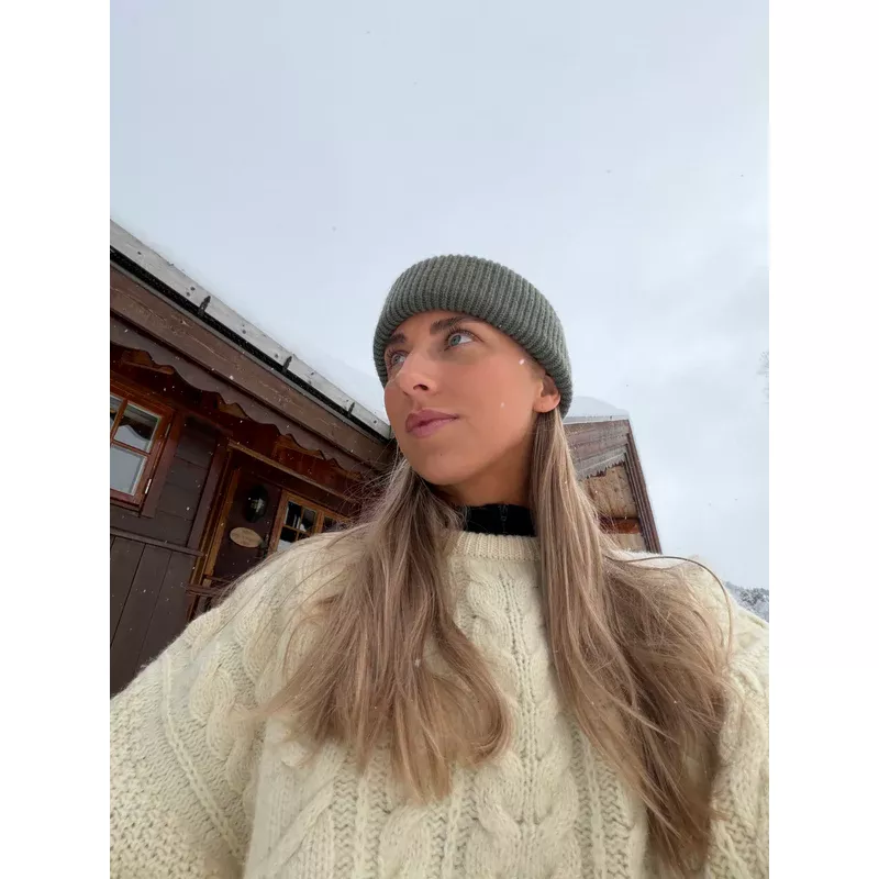 Pre Après Wool Beanie Green Stone - Bilde 3