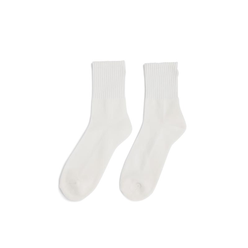 Amundsen Oslo Quater Socks White