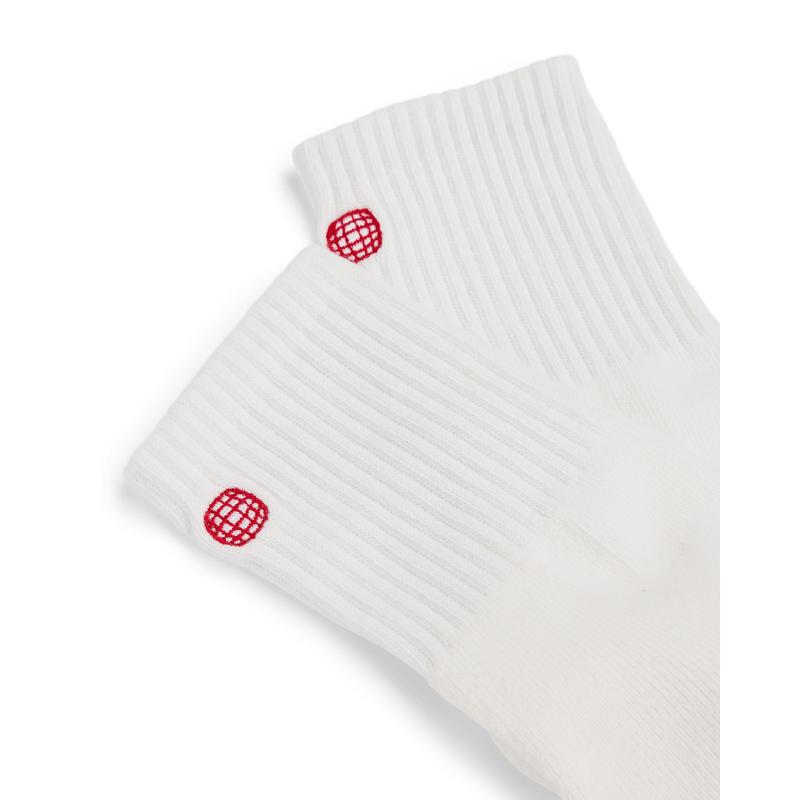 Amundsen Oslo Quater Socks White - Bilde 2