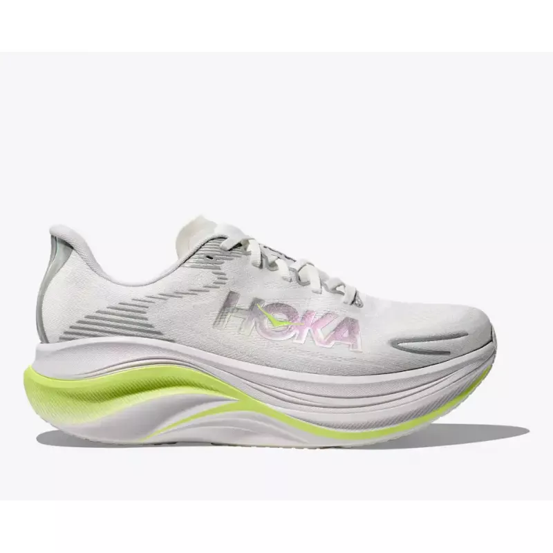 Hoka Skyward X 2 Mens White/Neon Yuzu