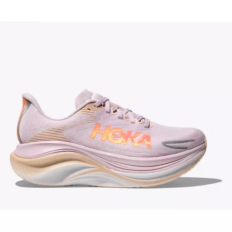 Hoka Skyward X 2 Womens Lilac Cream/Tangerine Glow