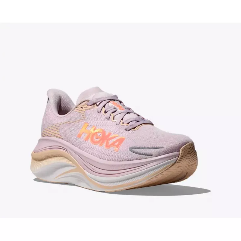Hoka Skyward X 2 Womens Lilac Cream/Tangerine Glow - Bilde 4