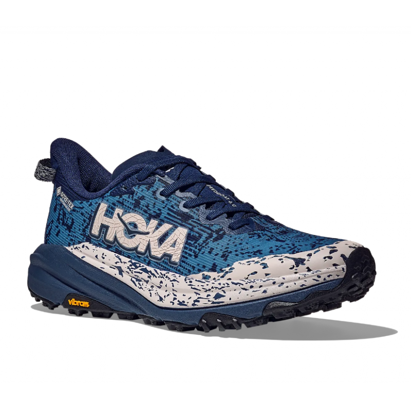Hoka Speedgoat 6 GTX Womens Midnight Blue/Alpine Blue