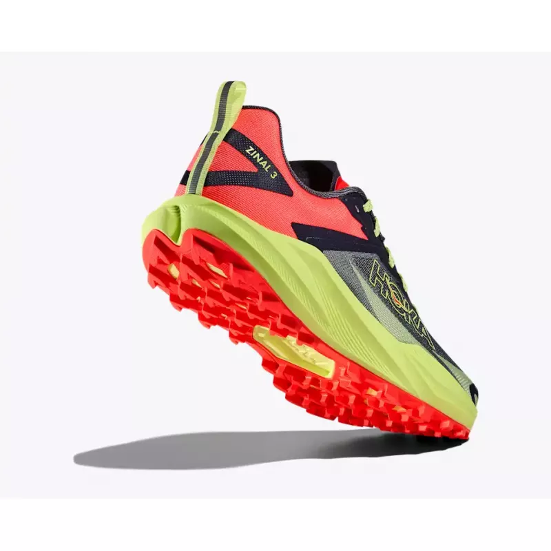 Hoka Zinal 3 Mens Squid Ink/Neon Yuzu - Bilde 6