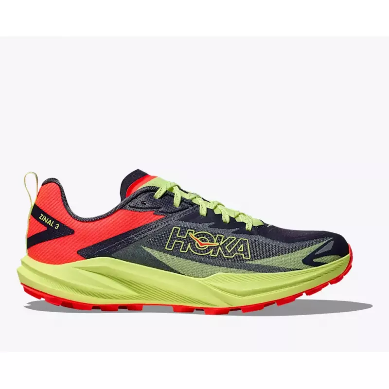 Hoka Zinal 3 Womens Squid Ink/Neon Yuzu