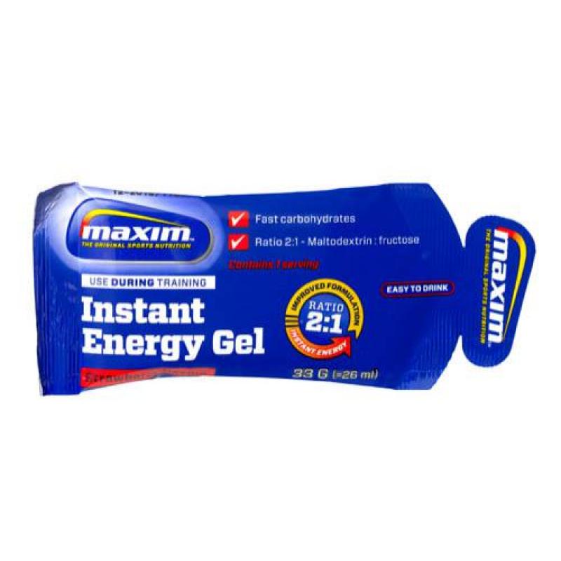 Maxim Maxim Instant Energy gel 33 g Strawberry 451135897 Platou Sport Bergen 1
