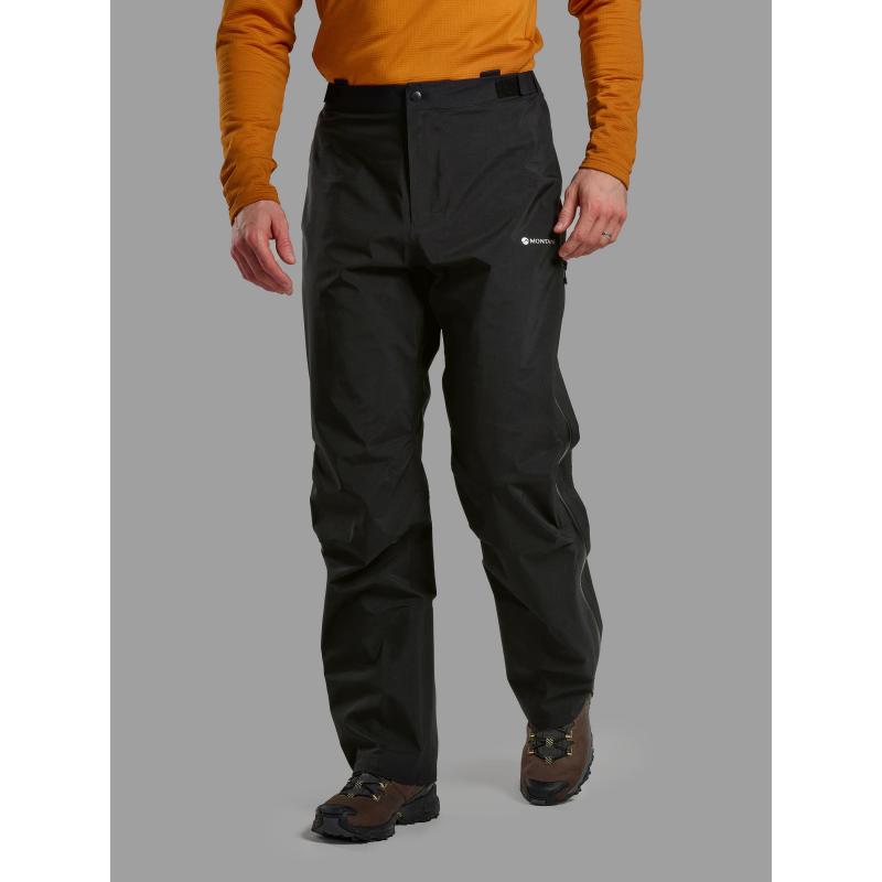 Montane Montane Mens Phase Pants Reg Leg Black MPHAP Platou Sport Bergen 6