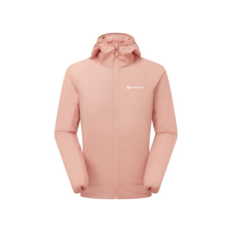 Montane Montane Womens Featherlite Hoodie Pink Clay FFELH Platou Sport Bergen 1