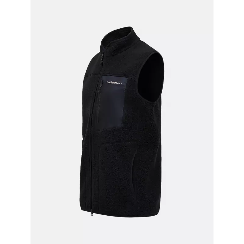 Peak Performance Mens Naturerush Pile Vest Black - Bilde 4