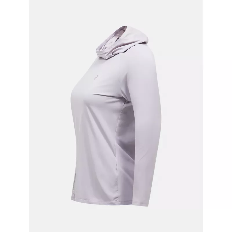 Peak Performance Womens Repel Upf Ls Tee Misty Lavender - Bilde 4