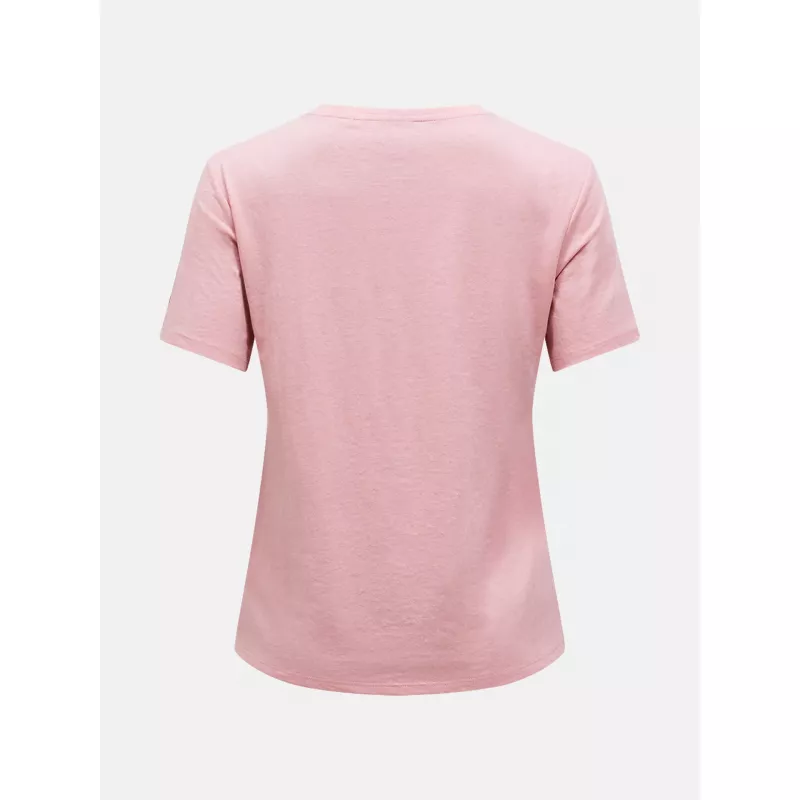 Peak Performance Womens Explore Logo Tee Warm Blush - Bilde 2