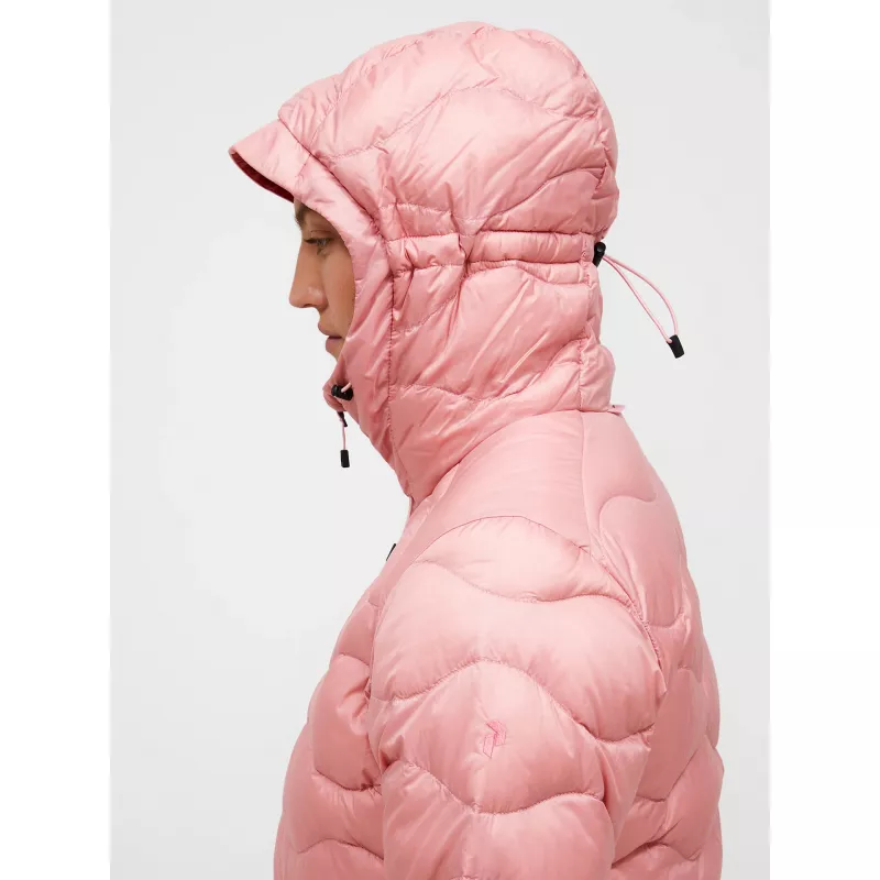 Peak Performance Womens Helium Down Hood Jacket Warm Blush - Bilde 3