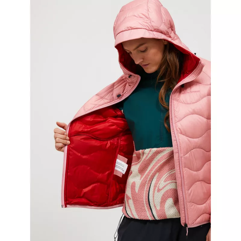 Peak Performance Womens Helium Down Hood Jacket Warm Blush - Bilde 4