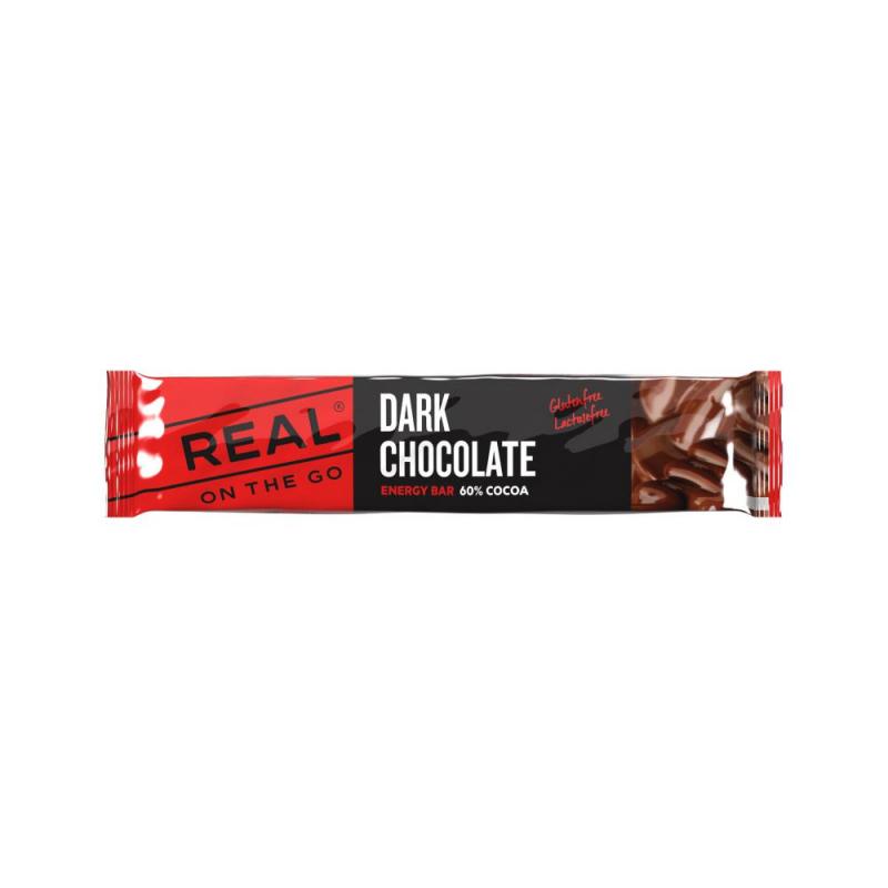Real Turmat Real Turmat Energy Sjokolade 25 gr 9235 Platou Sport Bergen 1