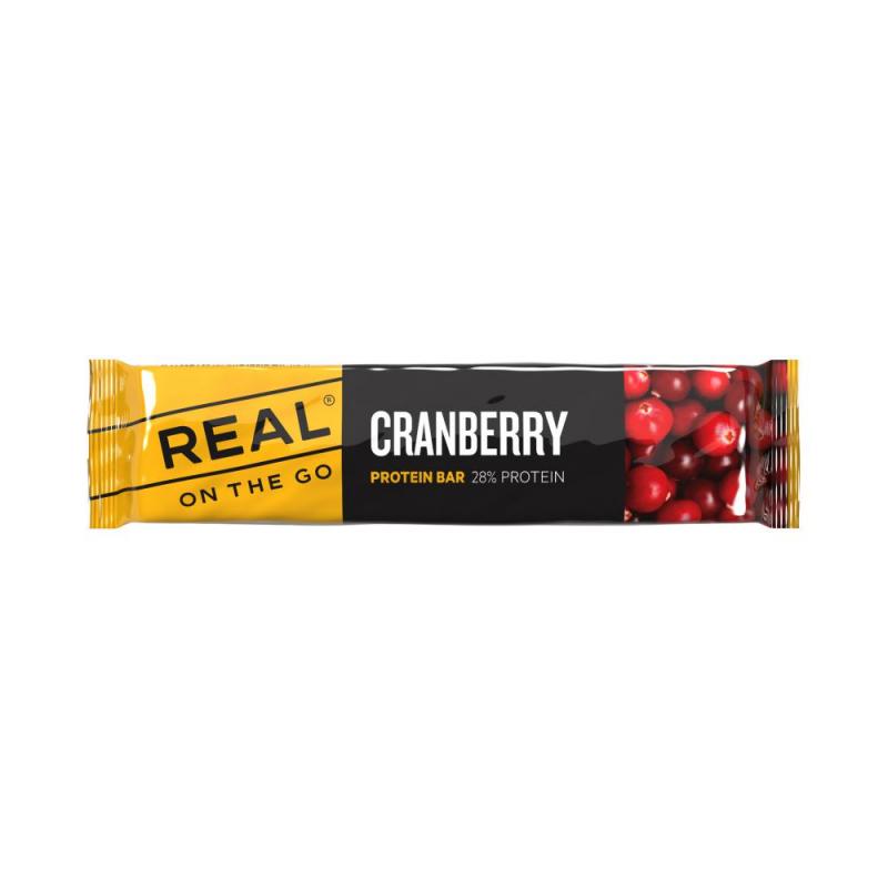 Real Turmat Real Turmat OTG Protein bar Tranebær 9252 Platou Sport Bergen 1