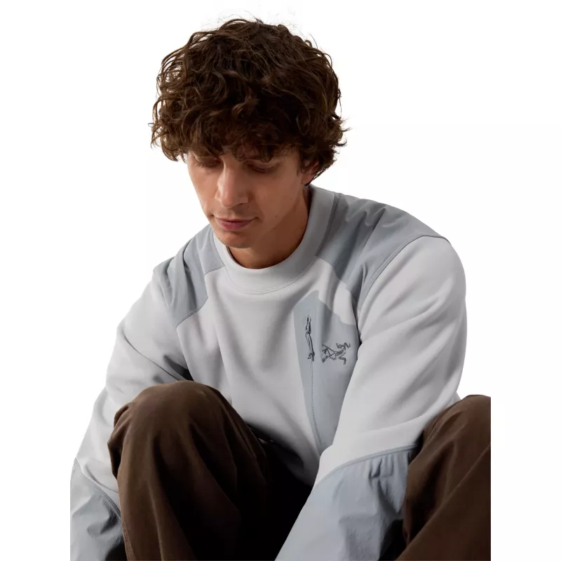 Arc'teryx Konseal Crew Mens Solitude/Dk Solitude - Bilde 3