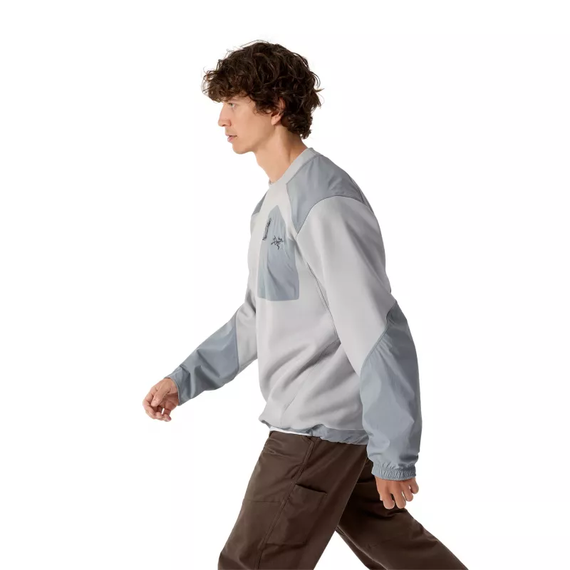 Arc'teryx Konseal Crew Mens Solitude/Dk Solitude - Bilde 5