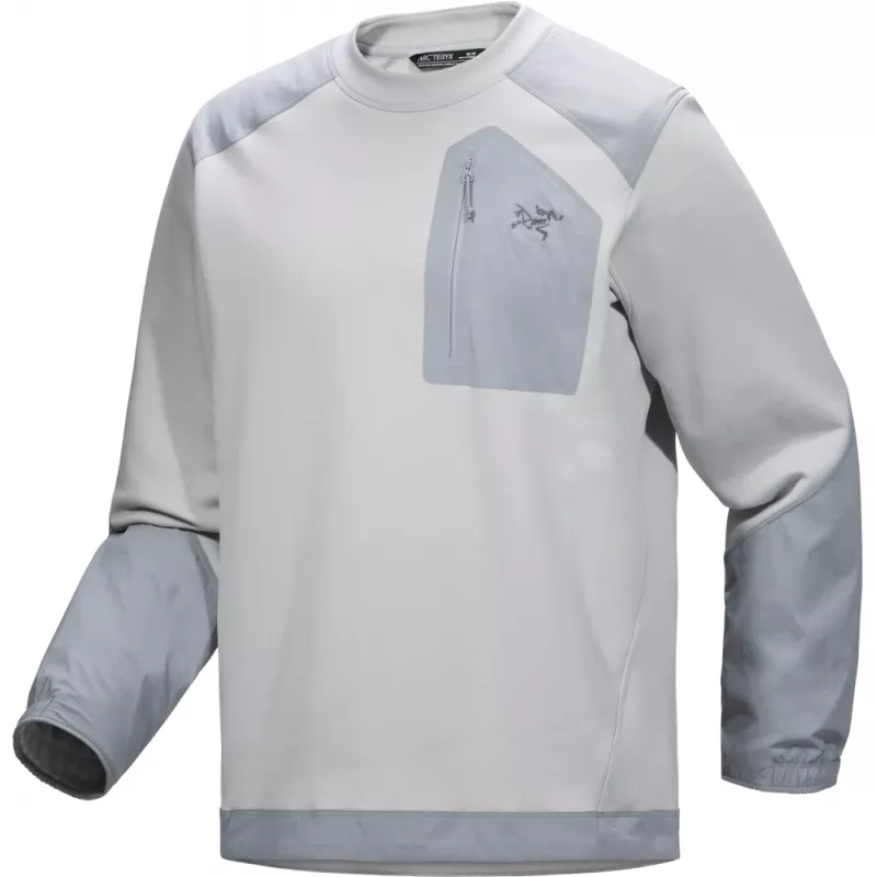 Arc'teryx Konseal Crew Mens Solitude/Dk Solitude - Bilde 7