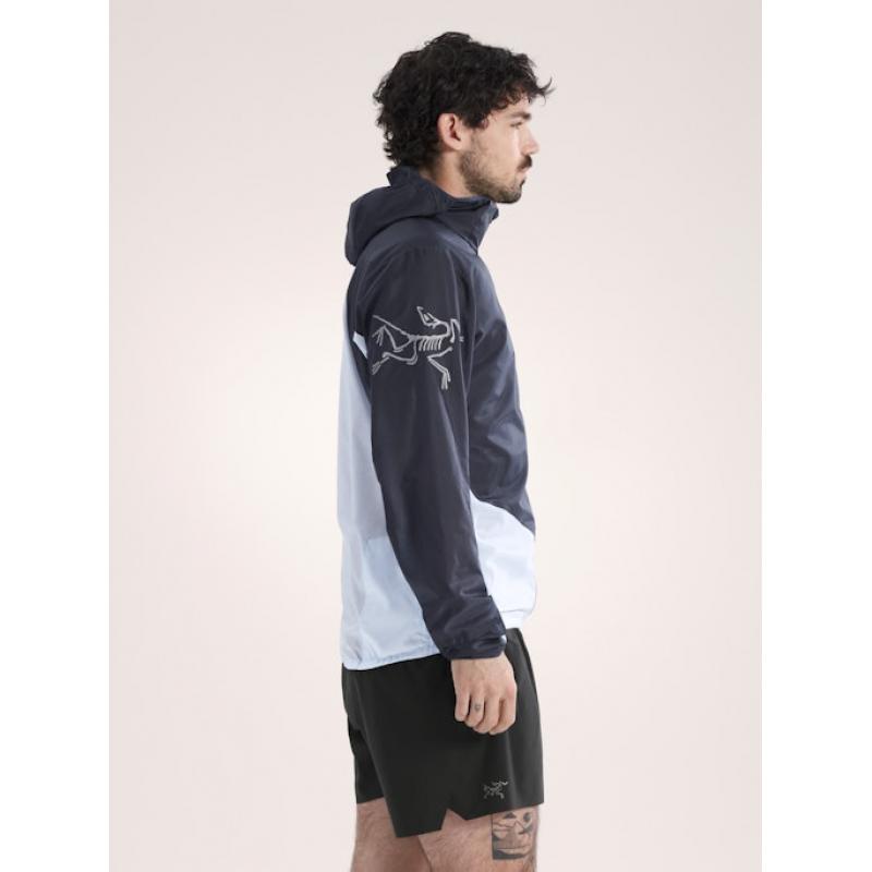 Arcteryx Norvan Windshell Hoody Mens Stratus/Alpine Blue - Bilde 2
