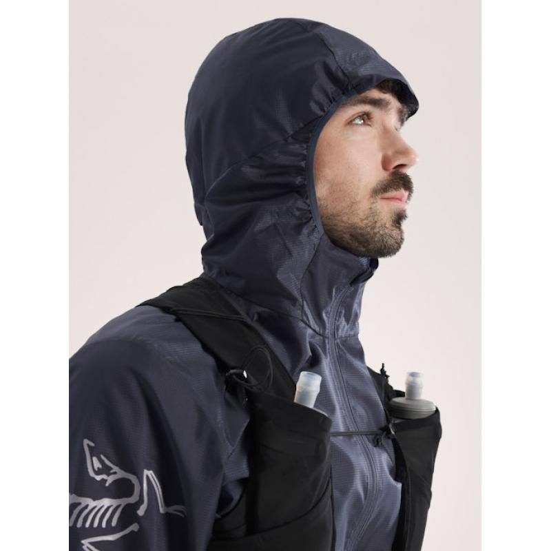 Arcteryx Norvan Windshell Hoody Mens Stratus/Alpine Blue - Bilde 3