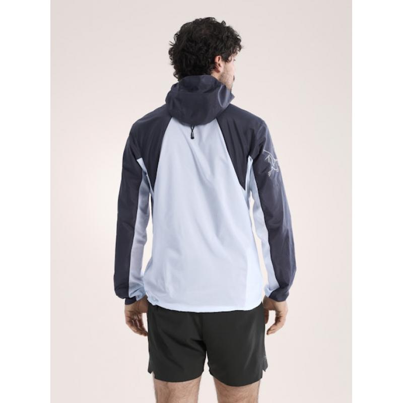 Arcteryx Norvan Windshell Hoody Mens Stratus/Alpine Blue - Bilde 4