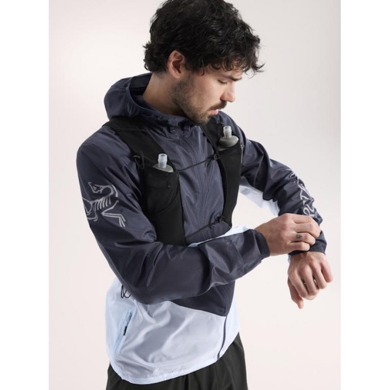 Arcteryx Norvan Windshell Hoody Mens Stratus/Alpine Blue - Bilde 5