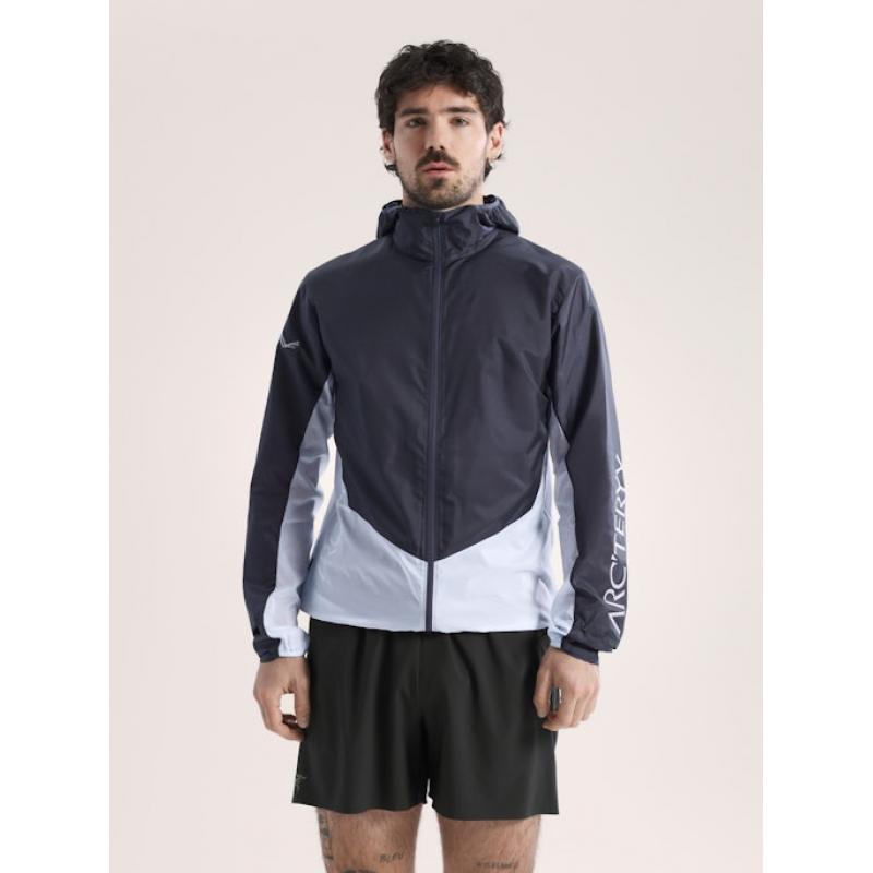 Arcteryx Norvan Windshell Hoody Mens Stratus/Alpine Blue - Bilde 6