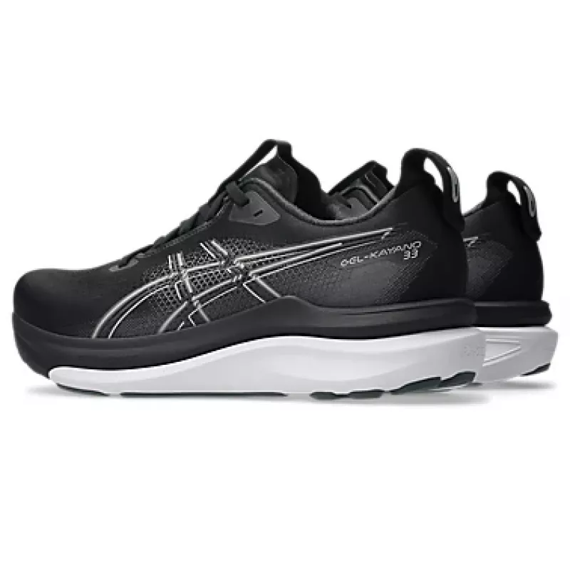 Asics Gel-Kayano 33 Mens Black/White - Bilde 4
