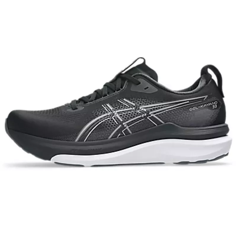 Asics Gel-Kayano 33 Mens Black/White - Bilde 7