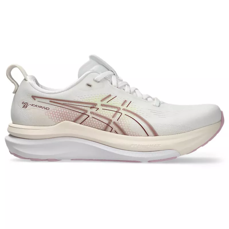 Asics Gel-Kayano 33 Womens White/Hazy Lilac