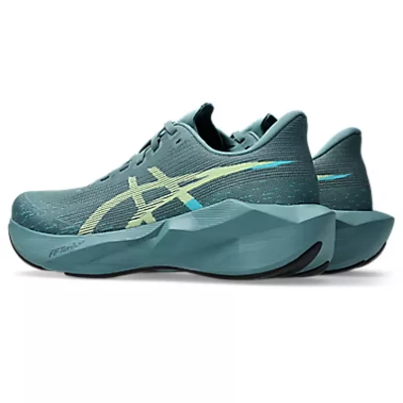 Asics Novablast 6 Mens Foggy Teal/Illuminate Yellow - Bilde 7