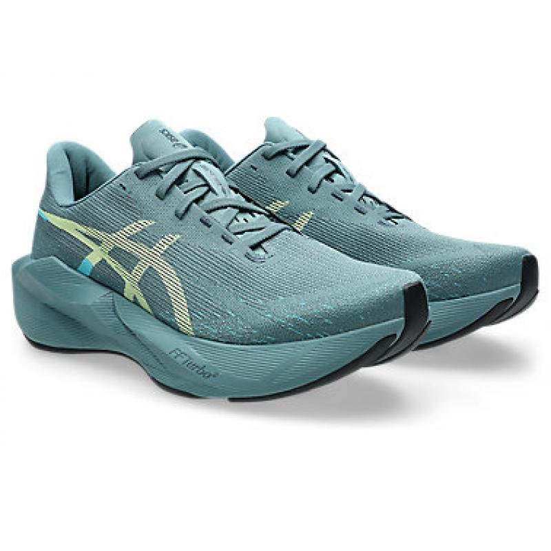 Asics Novablast 6 Mens Foggy Teal/Illuminate Yellow - Bilde 8