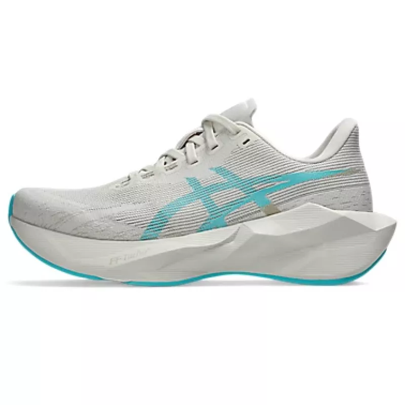 Asics Novablast 6 Womens Soft Oat/Energy Aqua - Bilde 2