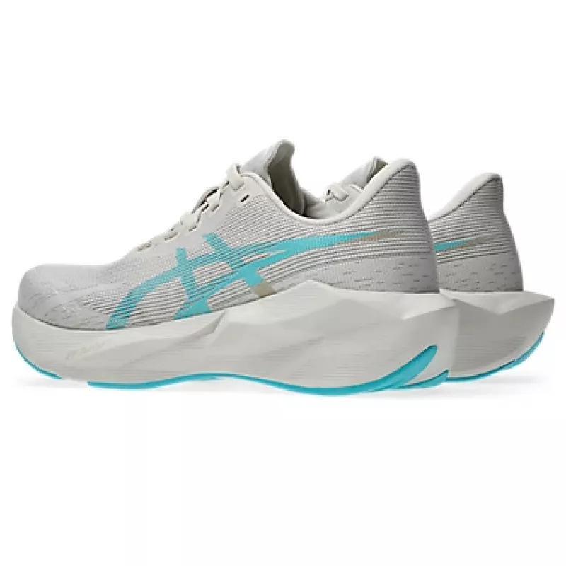 Asics Novablast 6 Womens Soft Oat/Energy Aqua - Bilde 7