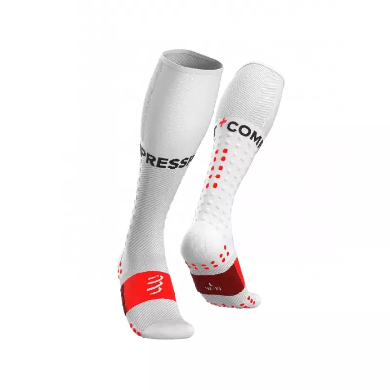 Compressport FULL SOCKS RUN White
