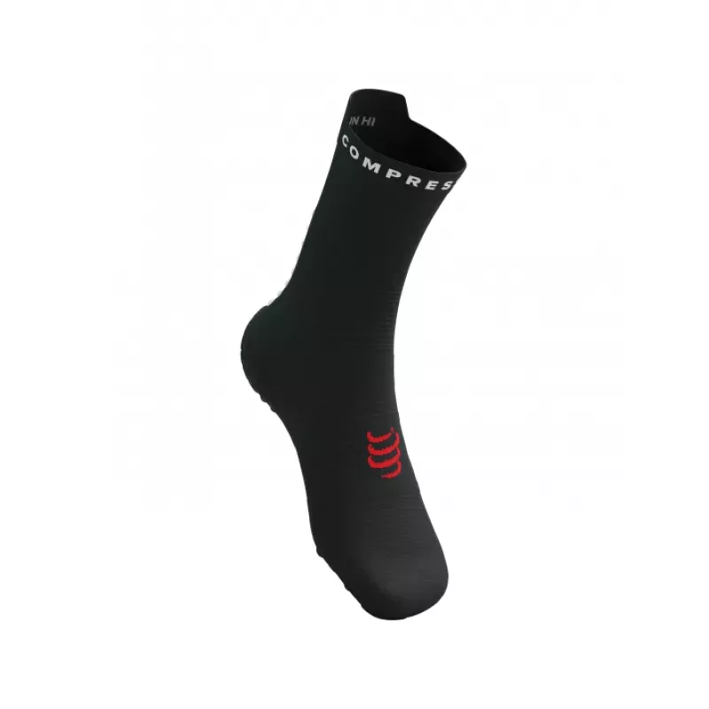 Compressport PRO RACING SOCKS V4.0 RUN HIGH Black/White - Bilde 5