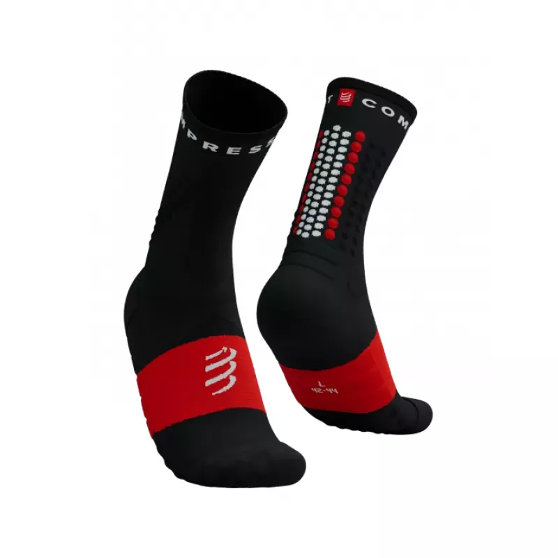 Compressport ULTRA TRAIL SOCKS V2.0 Black/Red