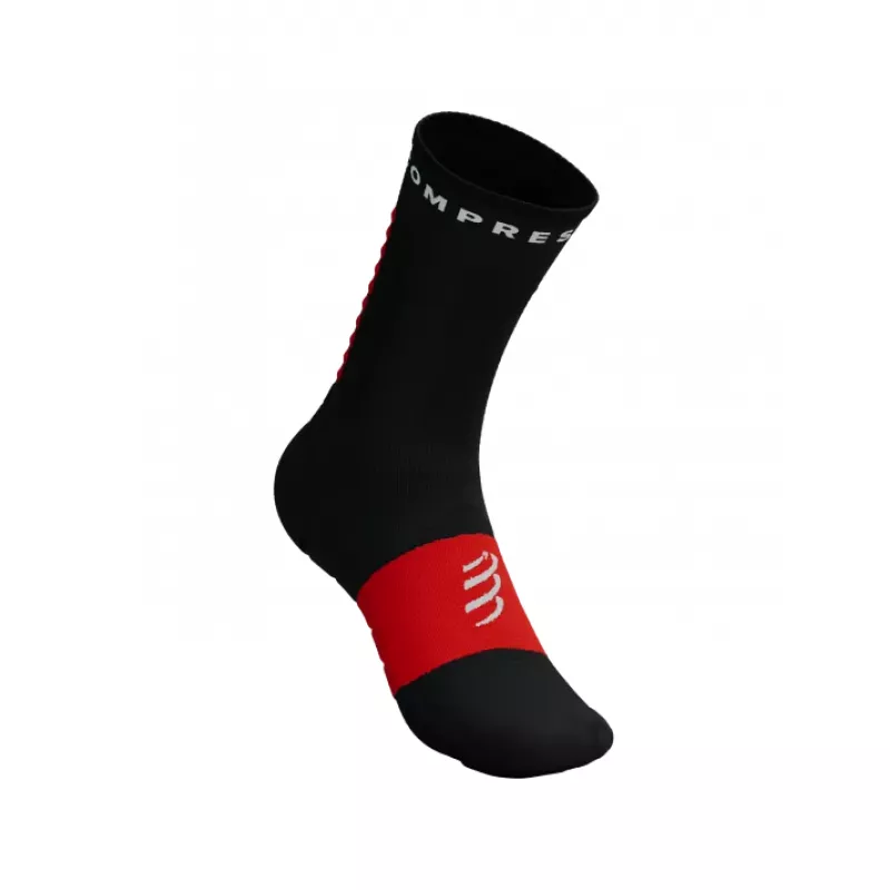 Compressport ULTRA TRAIL SOCKS V2.0 Black/Red - Bilde 5