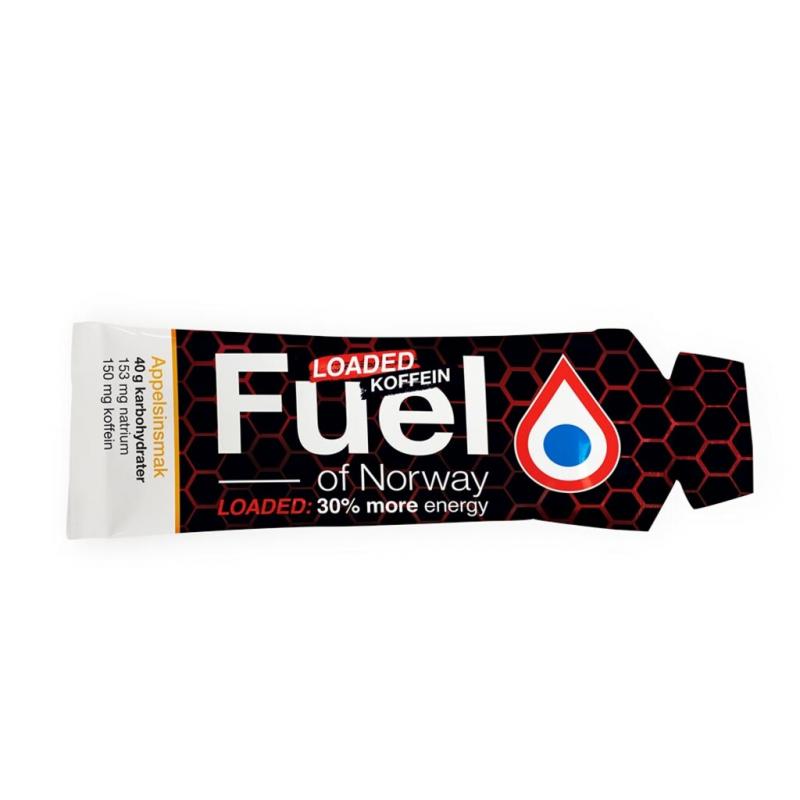 Fuel of Norway Loaded EnergiGel koffein appelsin