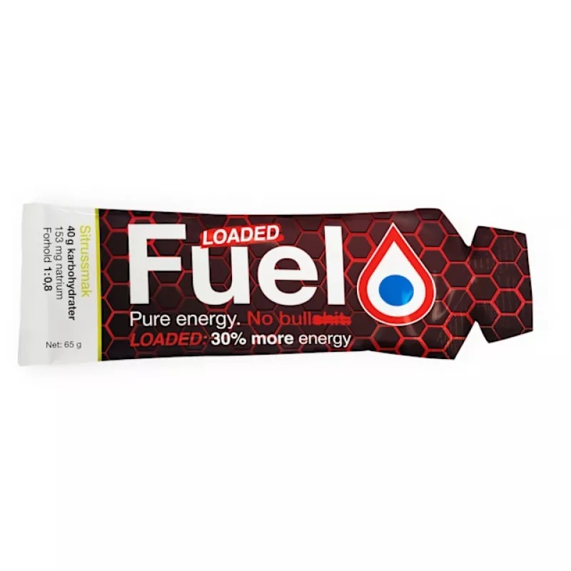 Fuel of Norway Loaded EnergiGel sitron