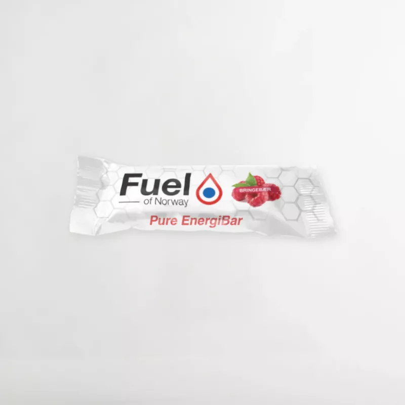 Fuel of Norway Pure EnergiBar bringebær