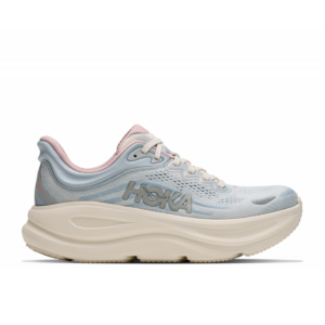 Hoka Bondi 9 GLM Womens Alabaster/Mineral Blue