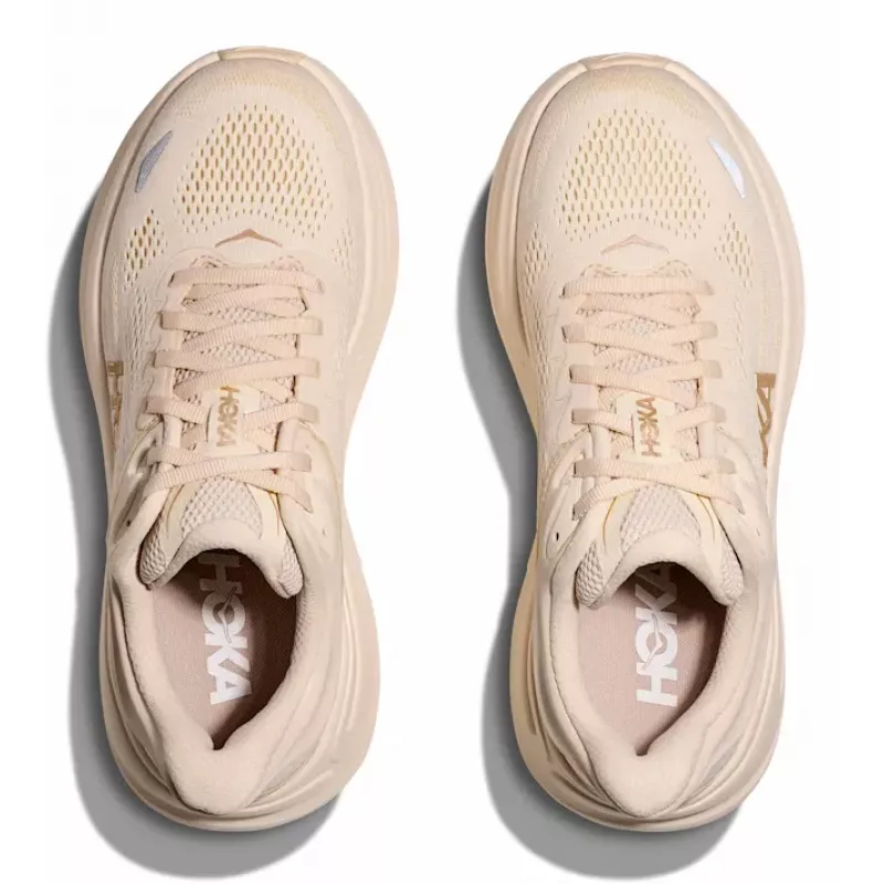Hoka Bondi 9 Wide Womens Vanilla/Birch - Bilde 3