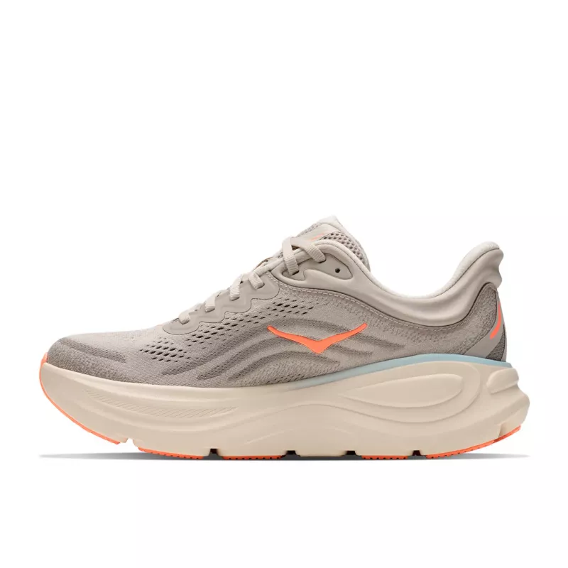 Hoka Bondi 9 Womens River Rock Grey/Mineral Ore - Bilde 2