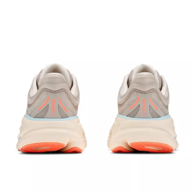 Hoka Bondi 9 Womens River Rock Grey/Mineral Ore - Bilde 5