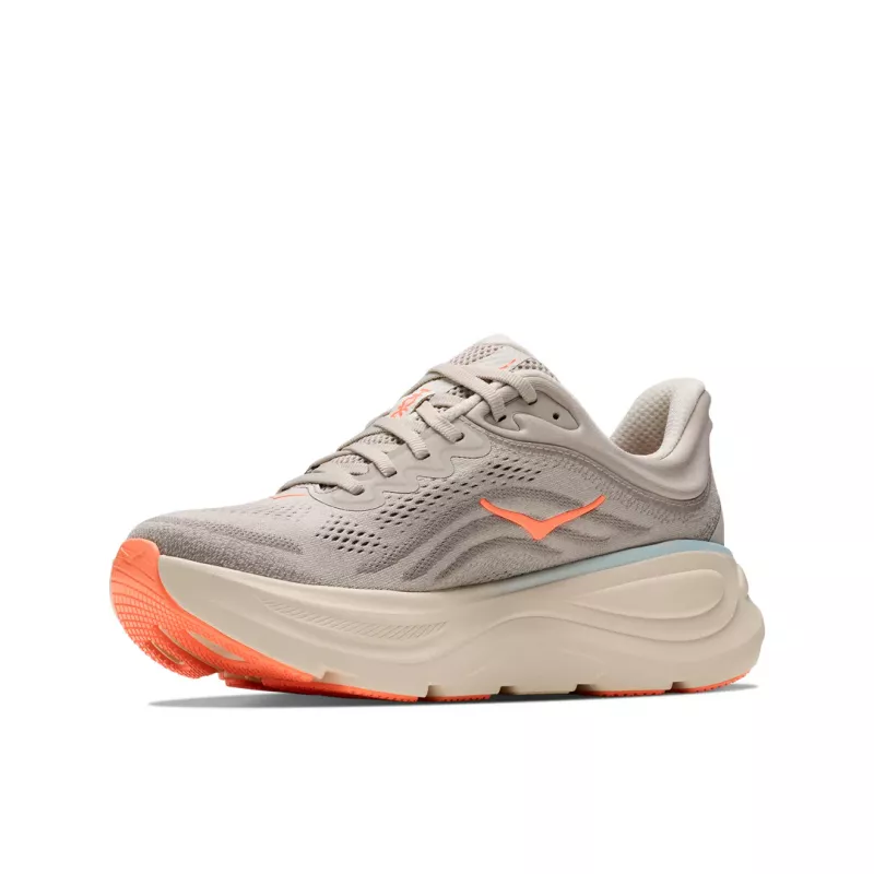 Hoka Bondi 9 Womens River Rock Grey/Mineral Ore - Bilde 7