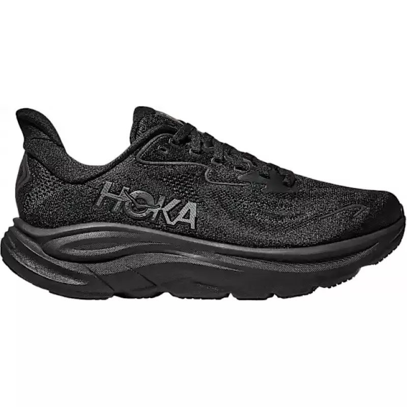 Hoka Clifton 10 Mens Black/Black